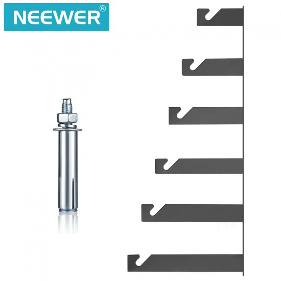 Neewer Photography 6 Roller Wall Mounting Manual Background Support