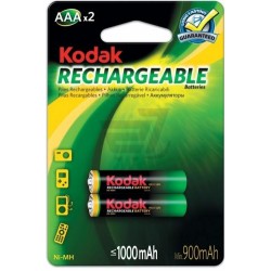 Kodak AAA pre-charged Rechargeable Ni-Mh Batteries (2 Pack) Kodak AAA pre-charged Rechargeable Ni-Mh Batteries (2 Pack)