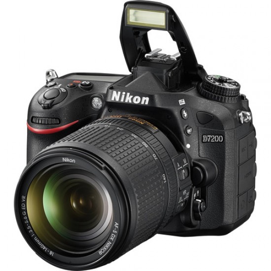 Nikon D7200 DSLR Camera with 18-140mm VR Lens Kit