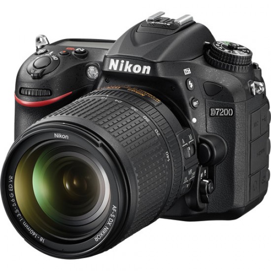Nikon D7200 DSLR Camera with 18-140mm VR Lens Kit