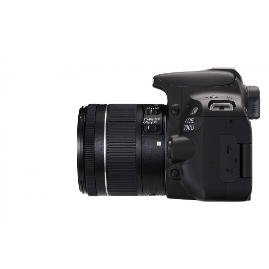 Canon EOS 200D DSLR Camera Kit with EF-S 18-55mm f/4-5.6 IS STM Lens Canon EOS 200D DSLR Camera Kit with EF-S 18-55mm f/4-5.6 IS STM Lens