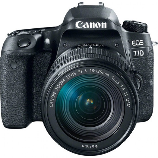 Canon EOS 77D DSLR Camera with 18-135mm USM Lens