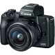Canon EOS M50 Digital Mirrorless Camera with 15-45 mm STM Lens (Black)