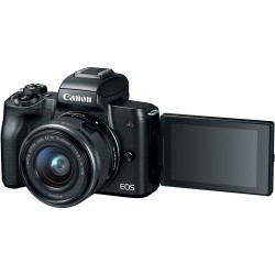 Canon EOS M50 Digital Mirrorless Camera with 15-45 mm STM Lens (Black) Canon EOS M50 Digital Mirrorless Camera with 15-45 mm STM Lens (Black)