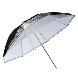 Godox Dual-duty 40"/101 cm Reflective Umbrella (Black, silver, white) Godox Dual-duty 40"/101 cm Reflective Umbrella (Black, silver, white)