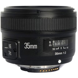 Yongnuo YN 35mm f/2 Lens for Nikon F Mount DSLRs