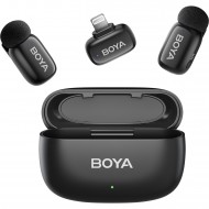 BOYA mini 2 1-Person Wireless Microphone System with Lightning Connector BOYA mini 2 1-Person Wireless Microphone System with Lightning Connector
