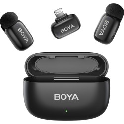 BOYA mini 2 1-Person Wireless Microphone System with Lightning Connector BOYA mini 2 1-Person Wireless Microphone System with Lightning Connector