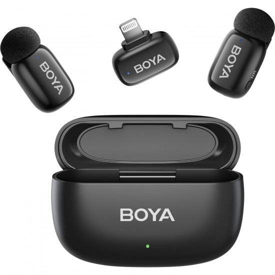 BOYA mini 2 1-Person Wireless Microphone System with Lightning Connector BOYA mini 2 1-Person Wireless Microphone System with Lightning Connector