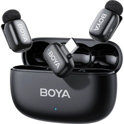BOYA mini 2 2-Person Wireless Microphone System with USB-C Connector BOYA mini 2 2-Person Wireless Microphone System with USB-C Connector