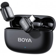 BOYA mini 2 Wireless Microphone System with One Receiver with USB-C Connector BOYA mini 2 Wireless Microphone System with One Receiver with USB-C Connector