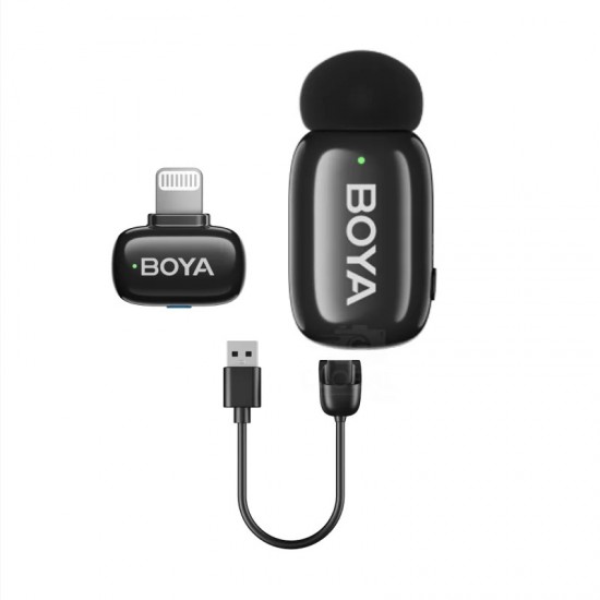 BOYA mini 2 1-Person Wireless Microphone System with Lightning Connector BOYA mini 2 1-Person Wireless Microphone System with Lightning Connector