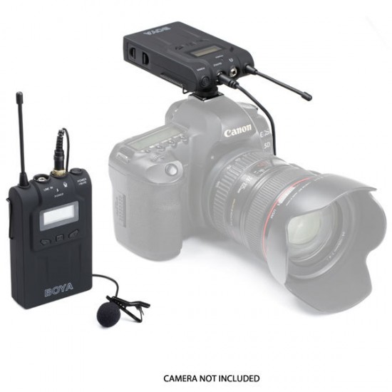 BOYA BY-WM6 UHF Wireless Lavalier Microphone Kit BOYA BY-WM6 UHF Wireless Lavalier Microphone Kit
