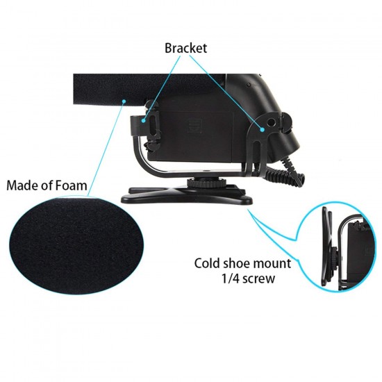 BOYA BY-VM190P Shotgun Video Condenser Microphone
