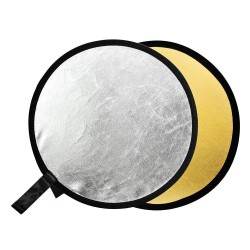Godox 80cm 2 in 1 Collapsible Light Reflector (Gold & Silver) Godox 80cm 2 in 1 Collapsible Light Reflector (Gold & Silver)