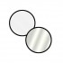 Godox 110cm 43" 2 in 1 Collapsible Light Reflector (White & Silver)
