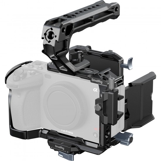 SmallRig 4183B Camera Cage Kit with V-Lock Battery Plate and Top Handle for Sony FX30/FX3 SmallRig 4183B Camera Cage Kit with V-Lock Battery Plate and Top Handle for Sony FX30/FX3