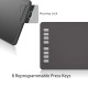 Huion Inspiroy H950P Graphics Drawing Tablet with Battery-Free Pen & Tilt