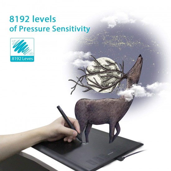 Huion New 1060 Plus Graphic Drawing Tablet 