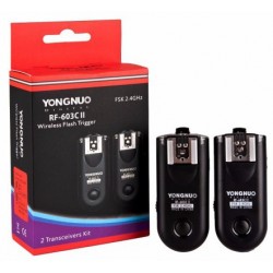 Yongnuo RF-603C II Wireless Flash Trigger kit for Canon Yongnuo RF-603C II Wireless Flash Trigger kit for Canon