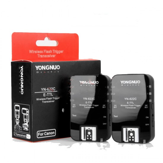 Yongnuo E-TTL Transceiver YN622C II kit for Canon Yongnuo E-TTL Transceiver YN622C II kit for Canon