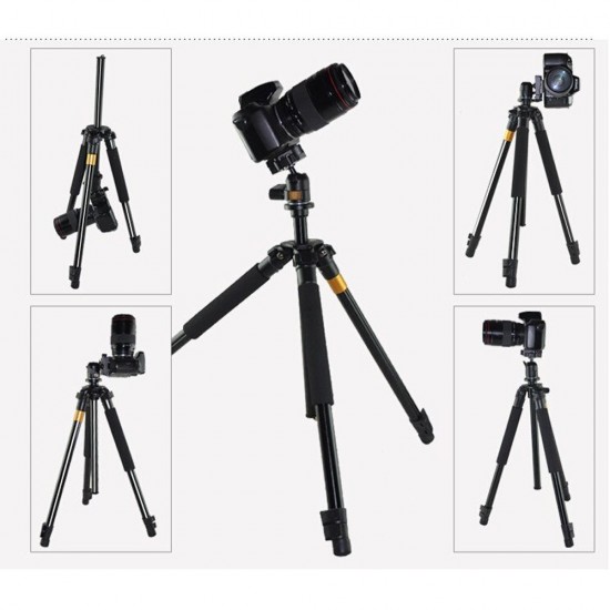 QZSD Q308 Aluminum Portable Tripod with Ball Head
