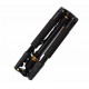 QZSD Q555 Aluminum Alloy Travel Tripod+Monopod with Ball Head and Quick Release Plate