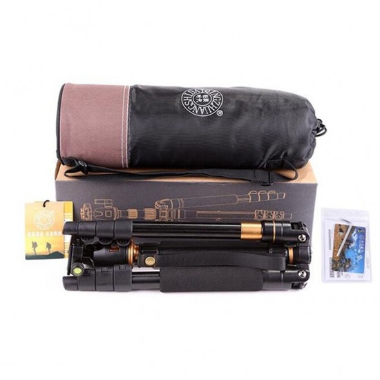 QZSD Q570 Professional Photography Tripod+Monopod with Ball Head and Quick Release Plate