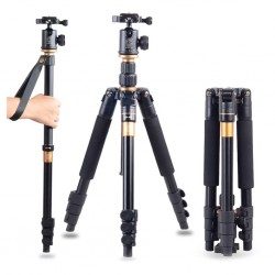 QZSD Q570 Professional Photography Tripod+Monopod with Ball Head and Quick Release Plate QZSD Q570 Professional Photography Tripod+Monopod with Ball Head and Quick Release Plate