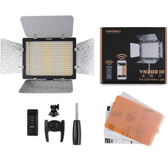 Yongnuo YN 300-III LED Variable-Color On-Camera Video Light